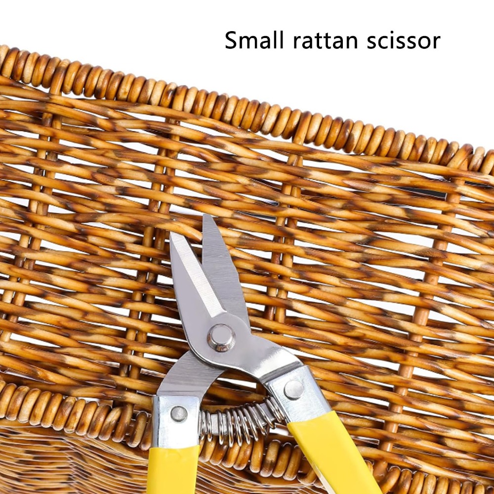 2Pcs Stainless Steel Rattan We - Woven Basket Set 评论和价格