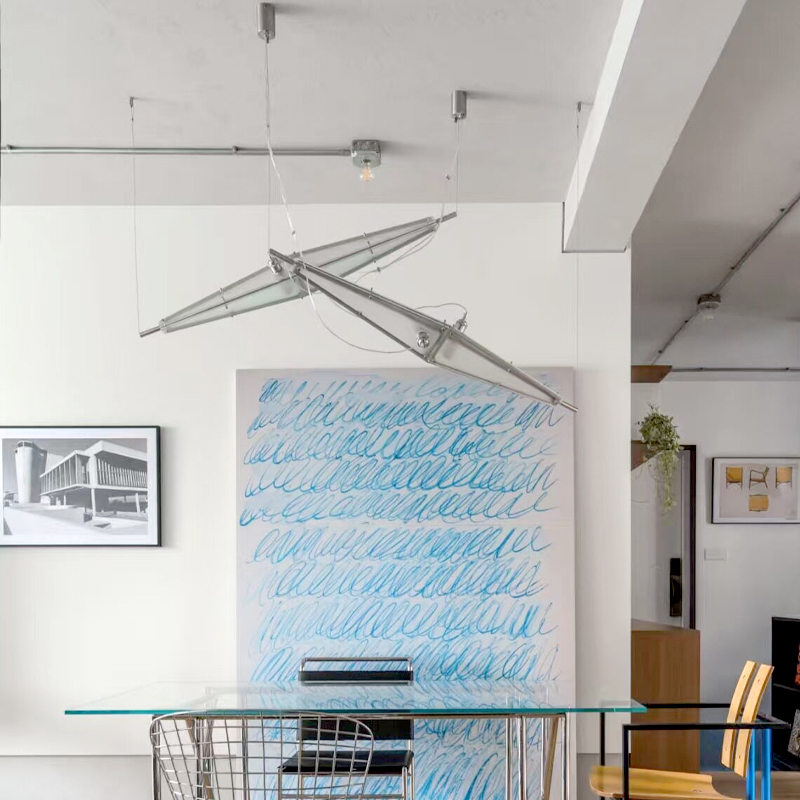 LED Glass Chandelier Minimalis - Interior Design Hall 评论和价格