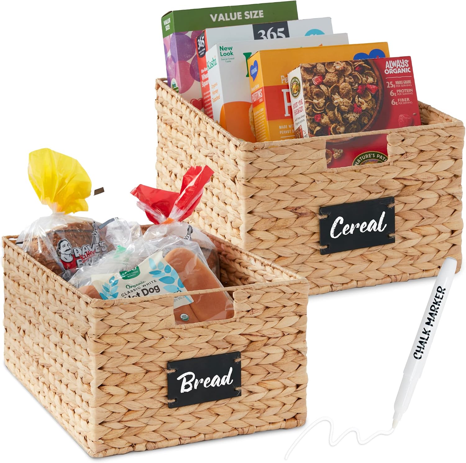 Best Choice Products Pantry Ba - Woven Basket Set 评论和价格