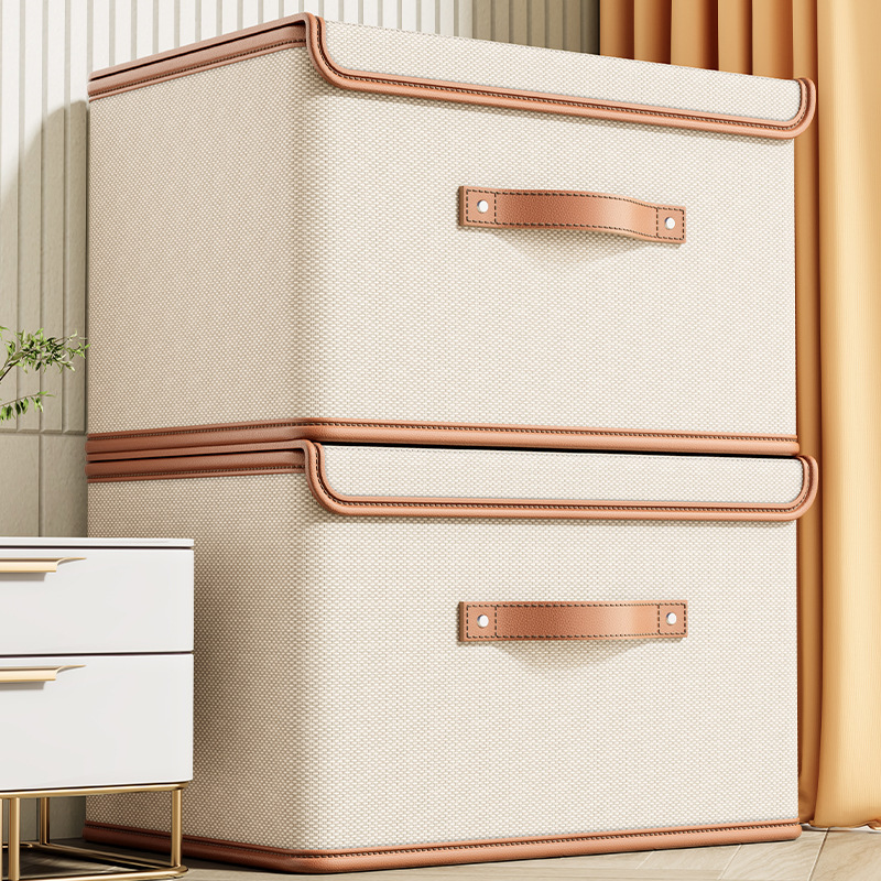 Clothes Storage Box With Lid F - Woven Basket Set 评论和价格