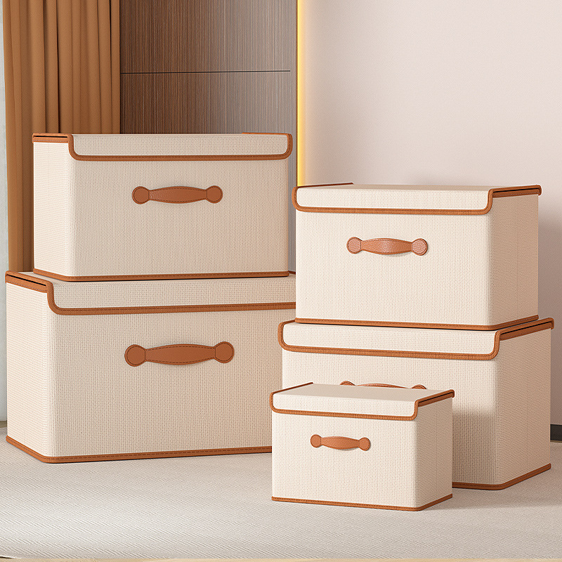 Clothes Storage Box With Lid F - Woven Basket Set 评论和价格