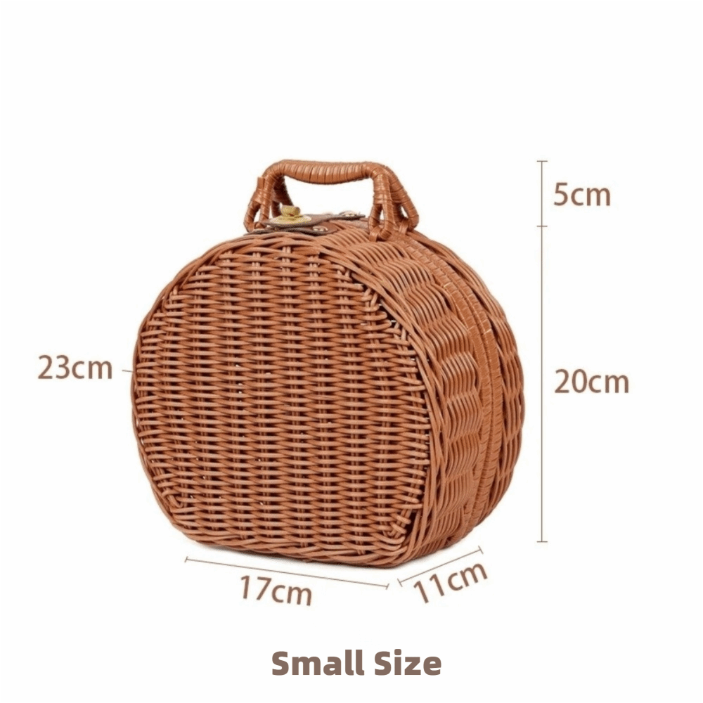 Creative Round Storage Basket  - Woven Basket Set 评论和价格