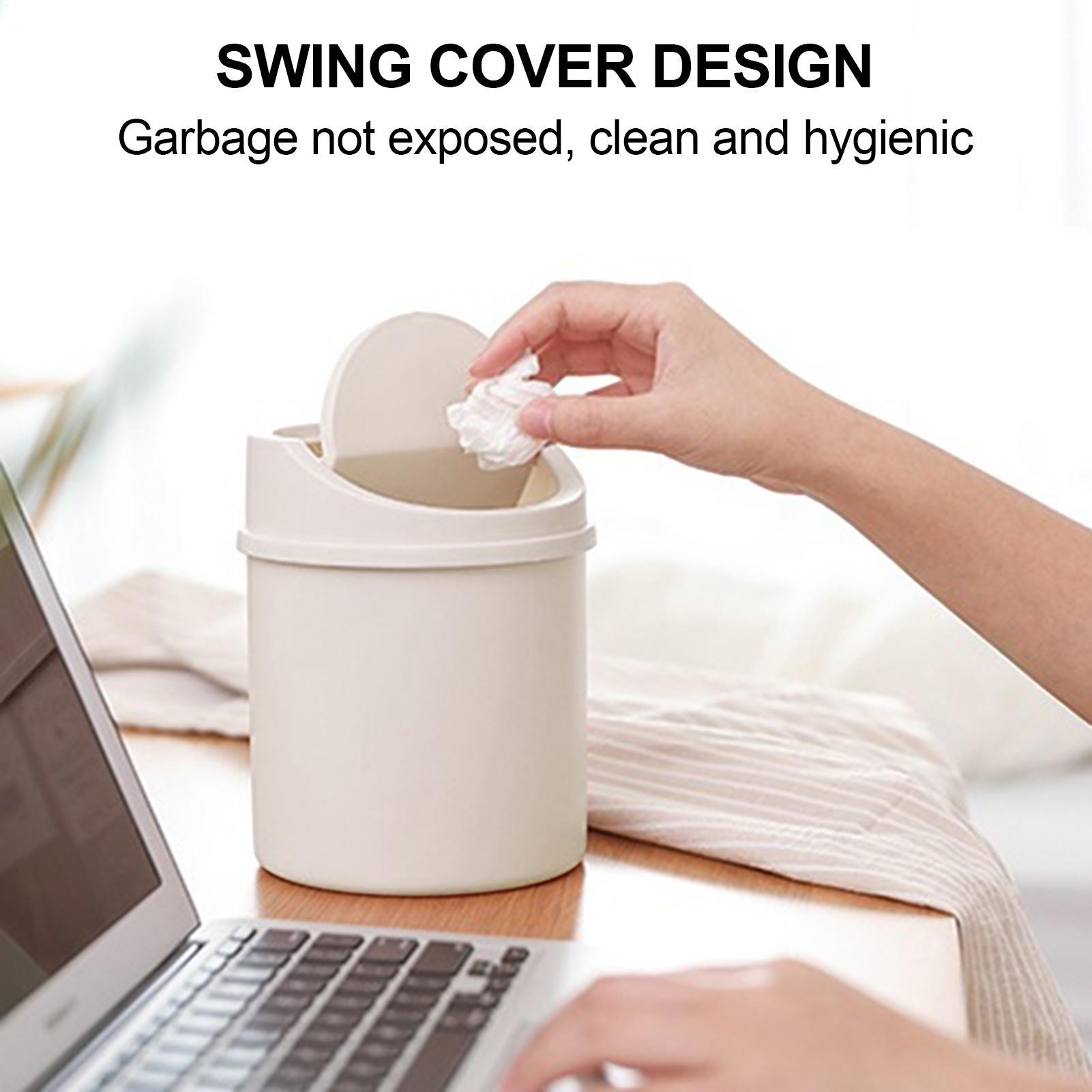Mini Waste Bin Desktop Garbage - Interior Design Office Space 评论和价格