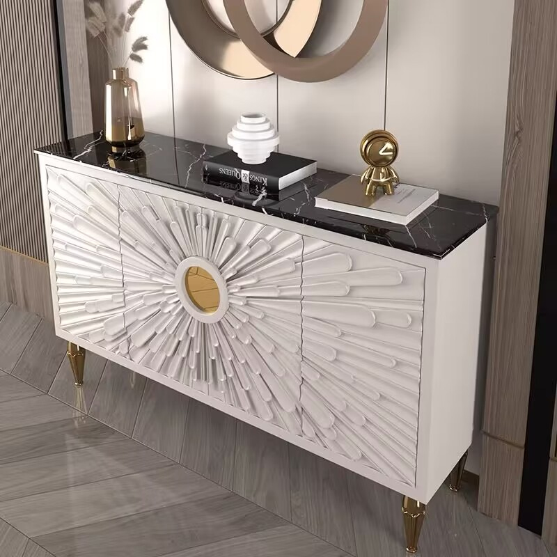 Nordic luxury shoe cabinet hig - Interior Design Hall 评论和价格