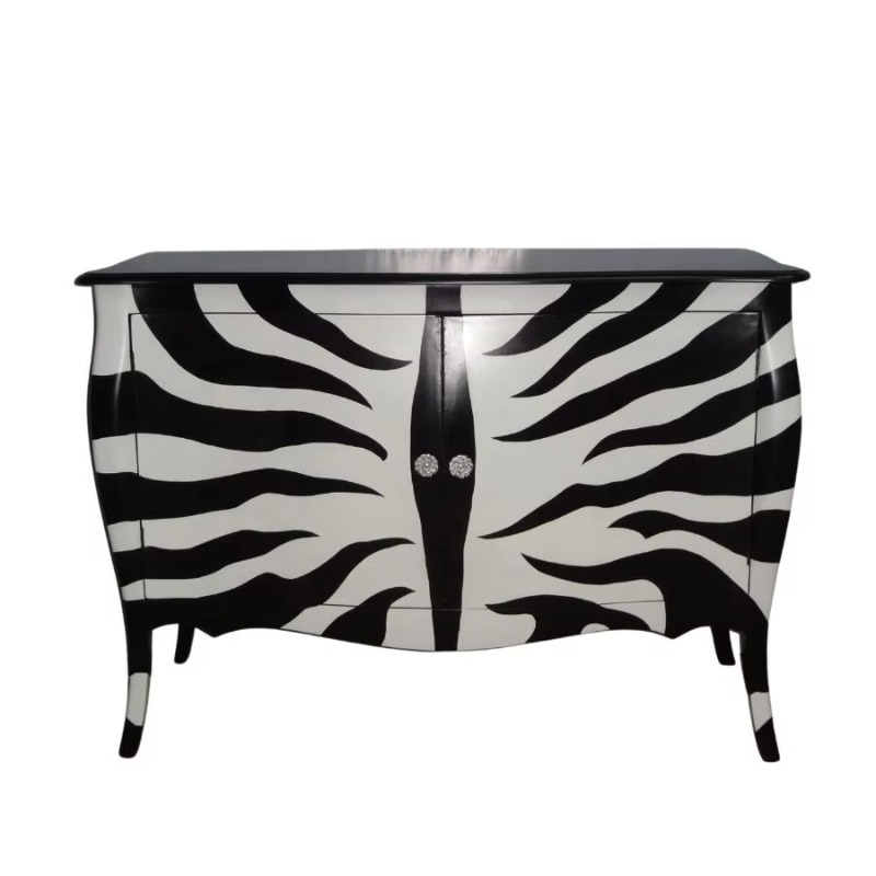 Black and White Zebra Painted  - Interior Design Monochrome 评论和价格