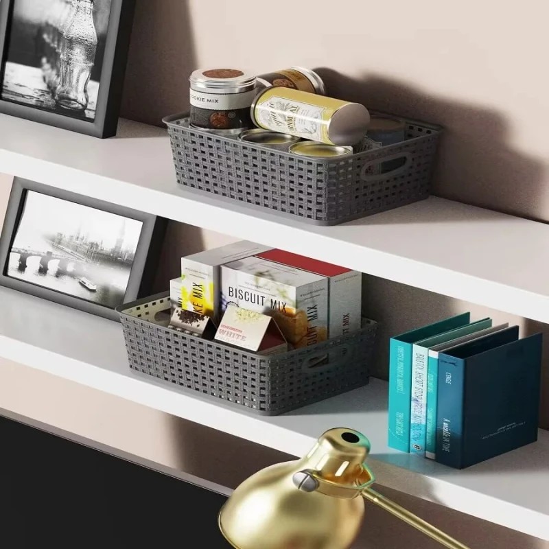 A Top Quality 1Pcs Hollowed ou - Woven Basket Set 评论和价格