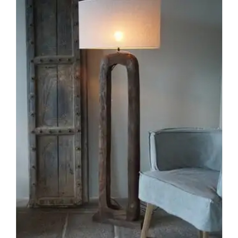 Brown Wooden Floor Lamp Wooden - Interior Design Office Space 评论和价格
