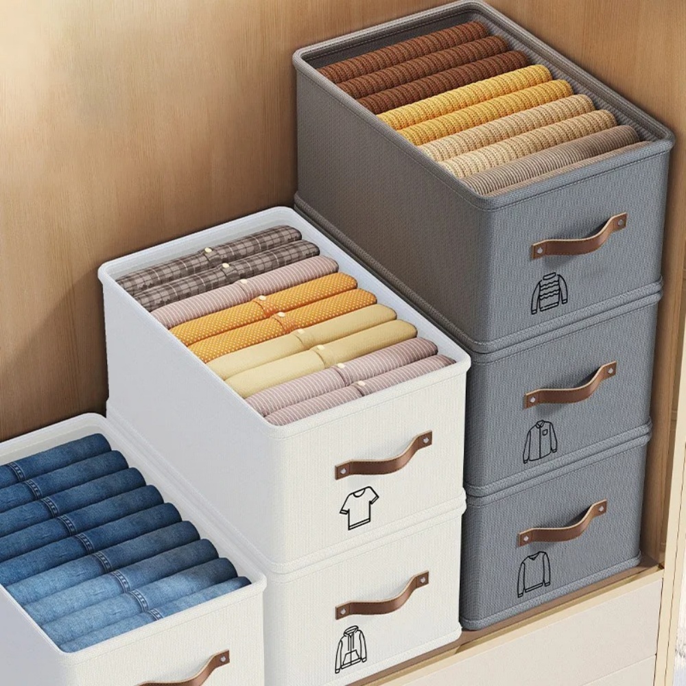 1PC Oxford Clothing and Toy St - Woven Basket Set 评论和价格