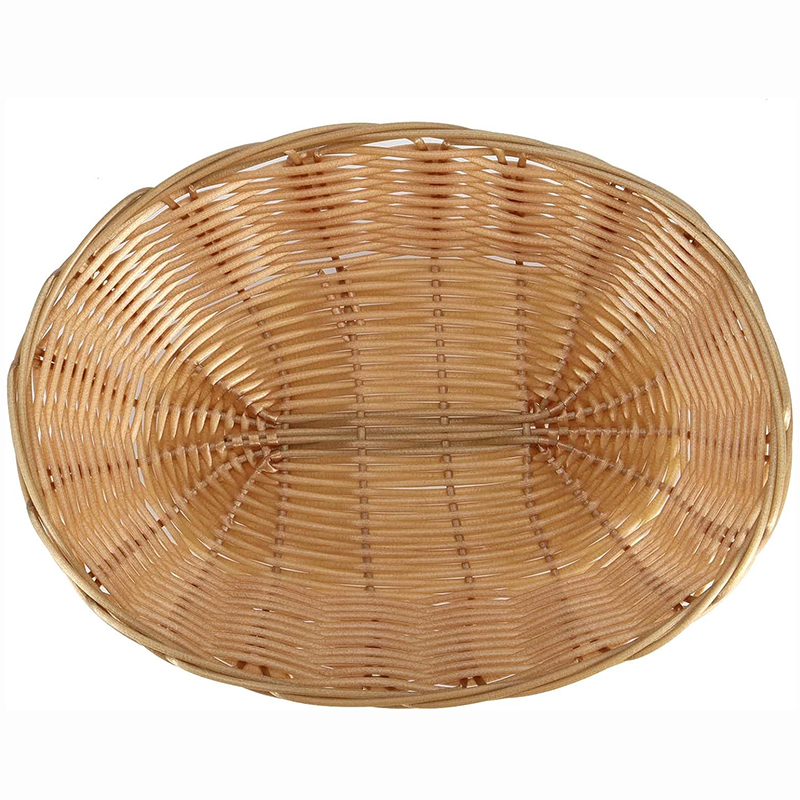 8/20Pcs Wicker Bread Baskets,  - Woven Basket Set 评论和价格