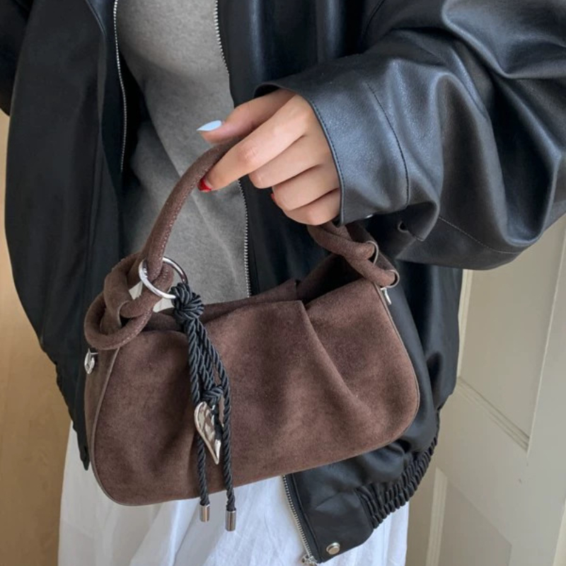 Small Suede Fashion Leather Sh - Interior Design Trends 2026 评论和价格