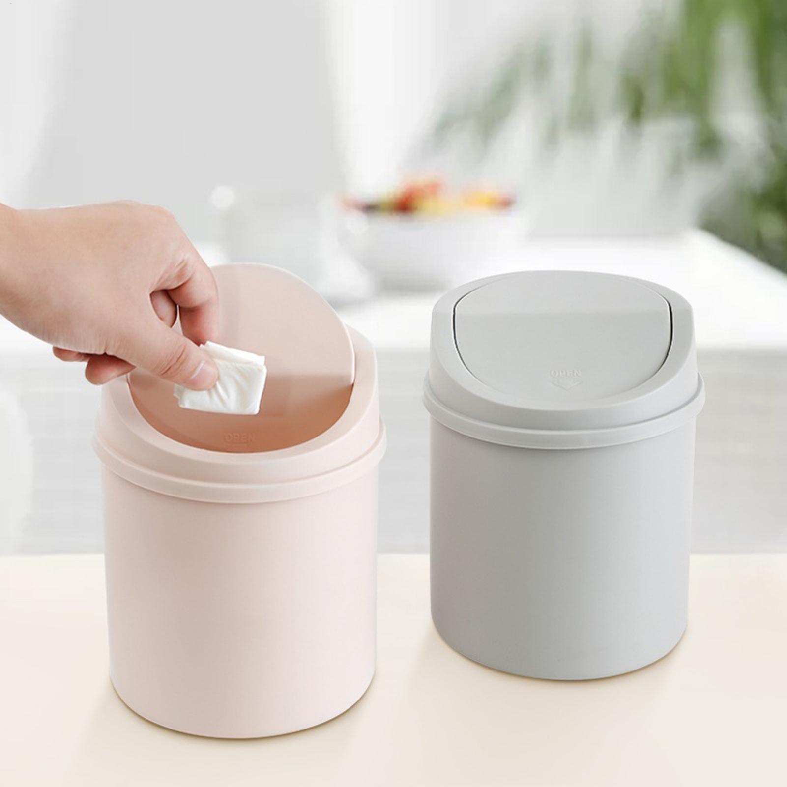 1Pcs Mini Desktop Bin Trash Ca - Interior Design Office Space 评论和价格