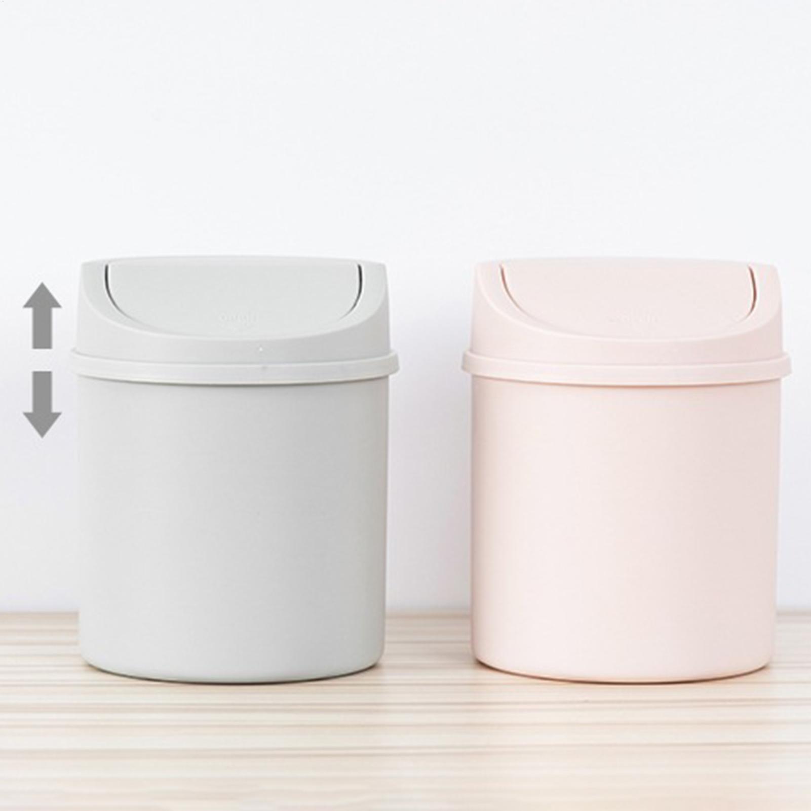 1Pcs Mini Desktop Bin Trash Ca - Interior Design Office Space 评论和价格