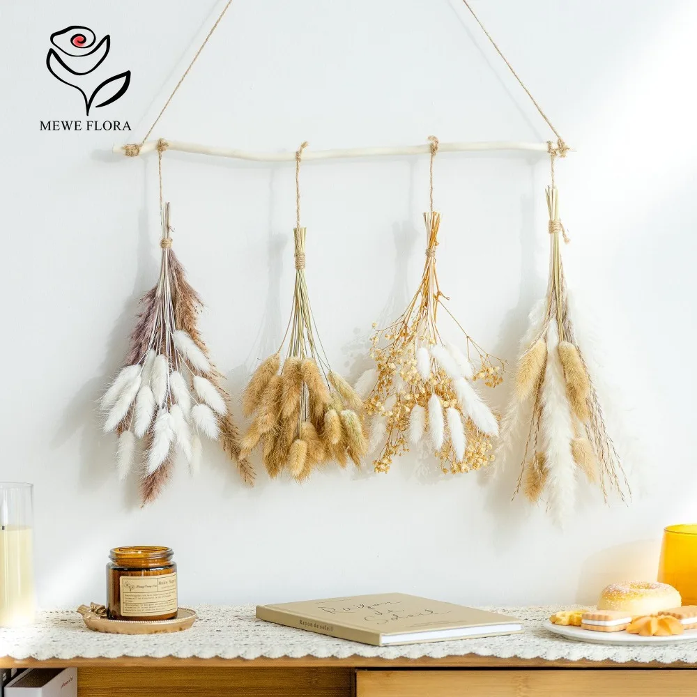 Natural Reeds Pampas Grass Mix - Dried Pampas Bundle 评论和价格