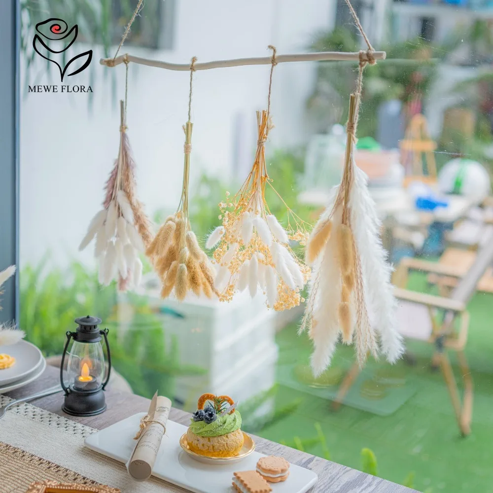 Natural Reeds Pampas Grass Mix - Dried Pampas Bundle 评论和价格