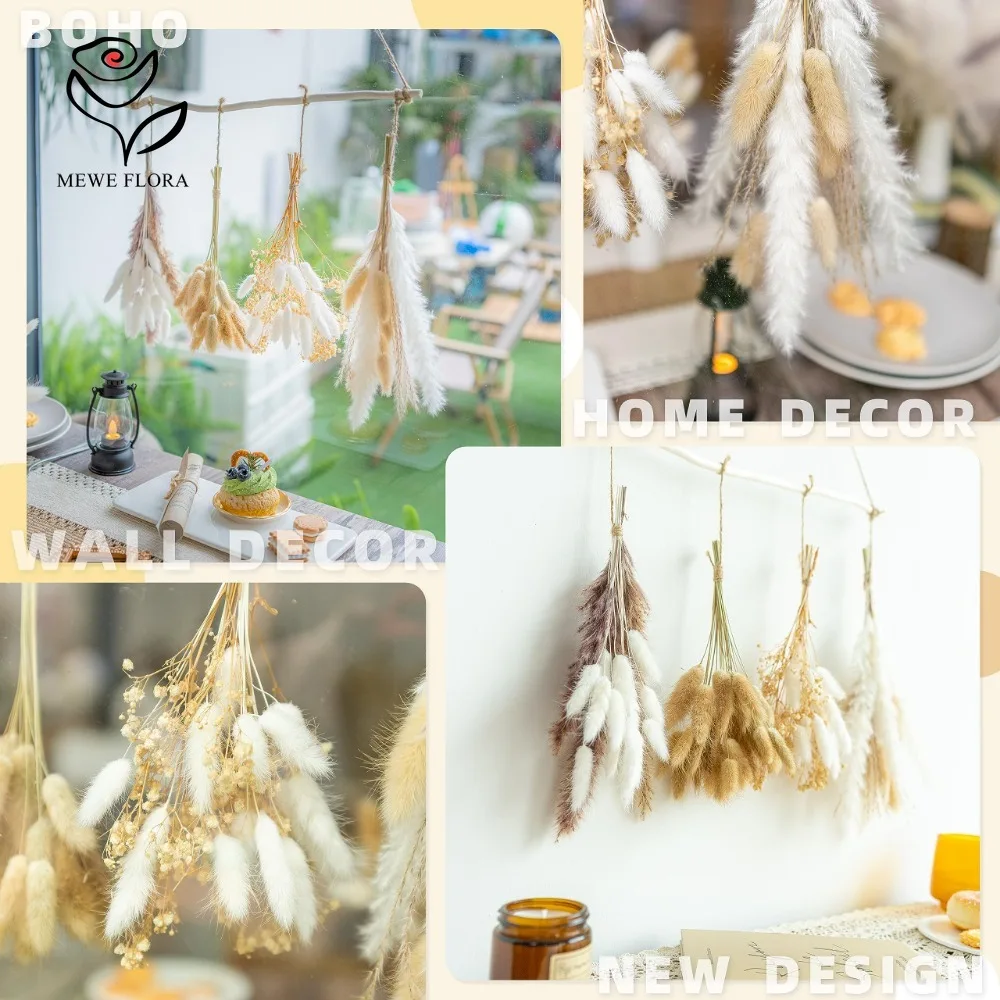 Natural Reeds Pampas Grass Mix - Dried Pampas Bundle 评论和价格