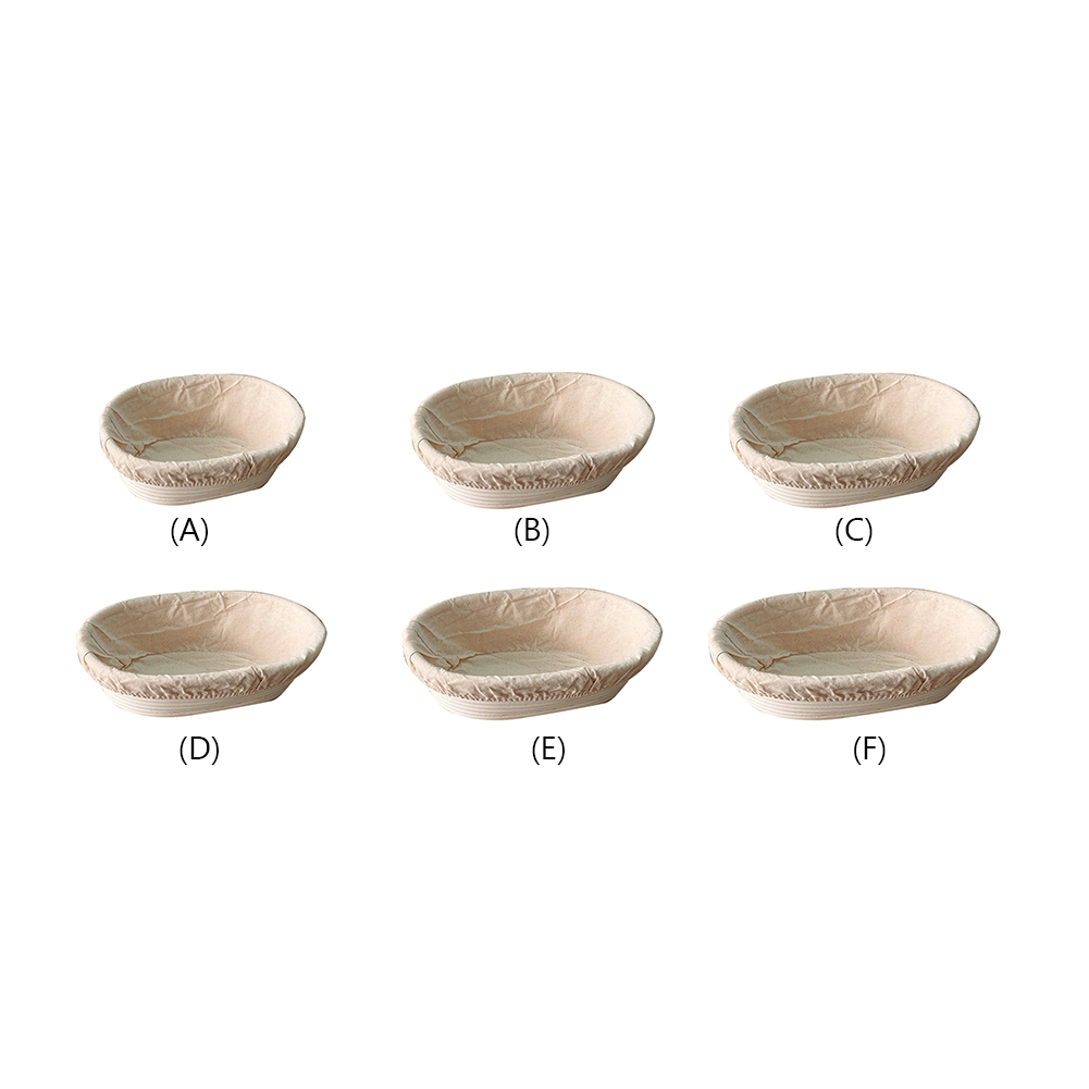 Oval Baking Tools Banneton Set - Woven Basket Set 评论和价格