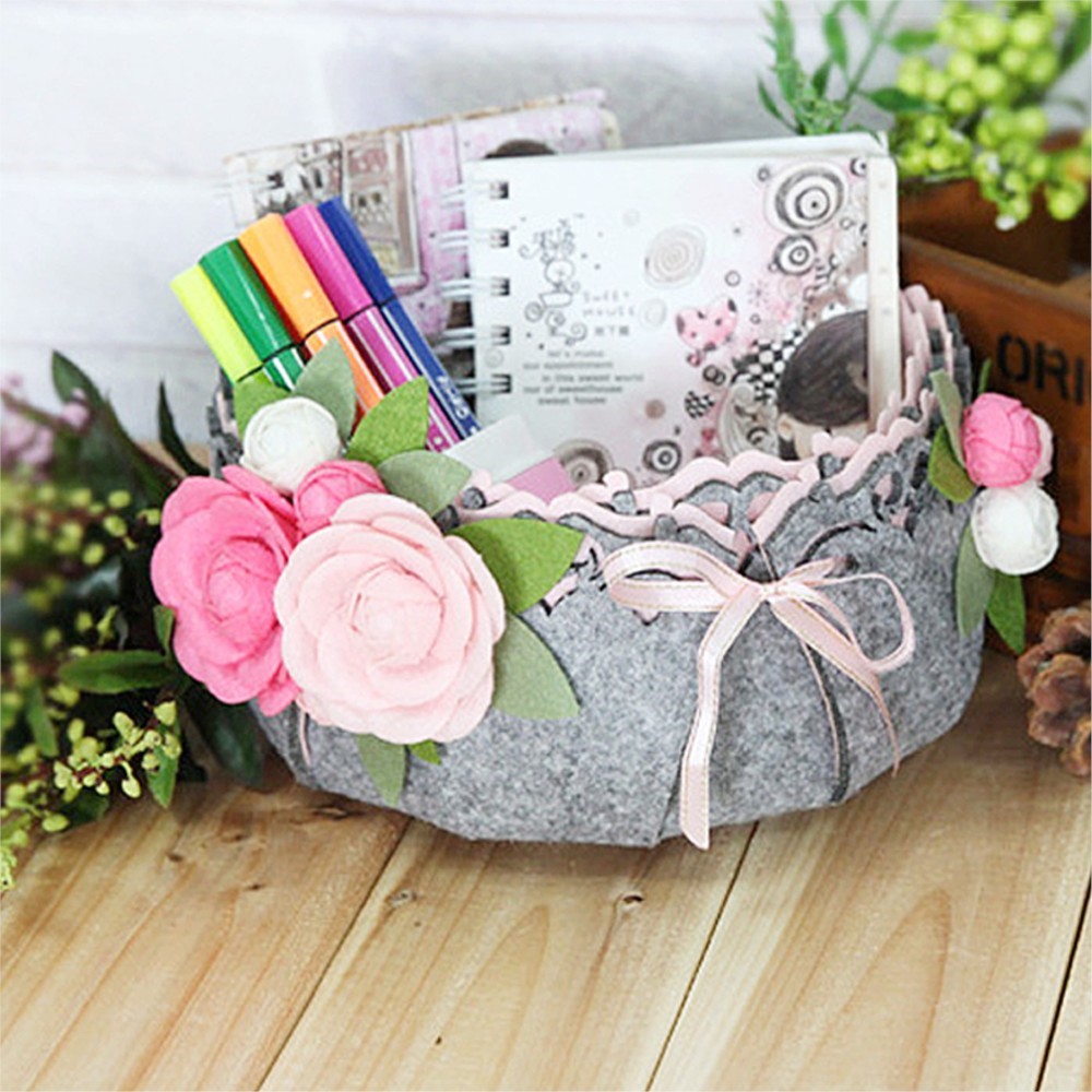 Chainho,DIY Handmade Non-woven - Woven Basket Set 评论和价格