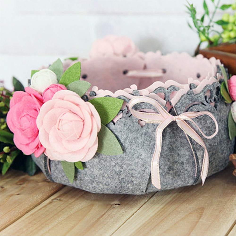 Chainho,DIY Handmade Non-woven - Woven Basket Set 评论和价格