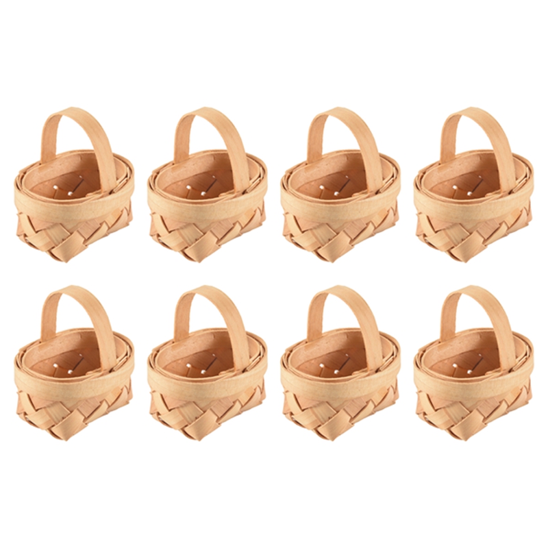 2025 New 8PCS Mini Woven Baske - Woven Basket Set 评论和价格
