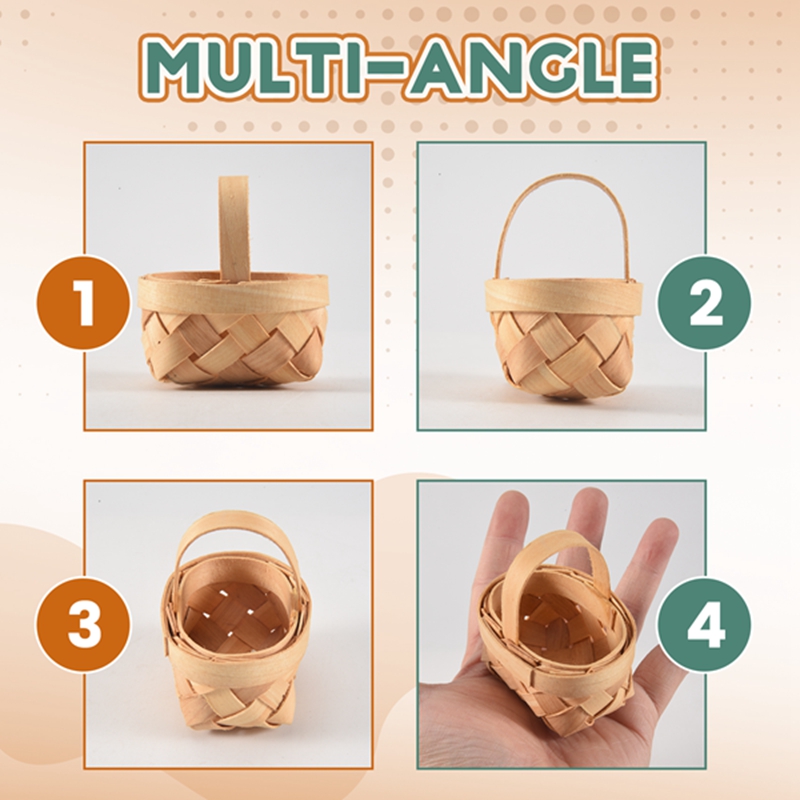 2025 New 8PCS Mini Woven Baske - Woven Basket Set 评论和价格