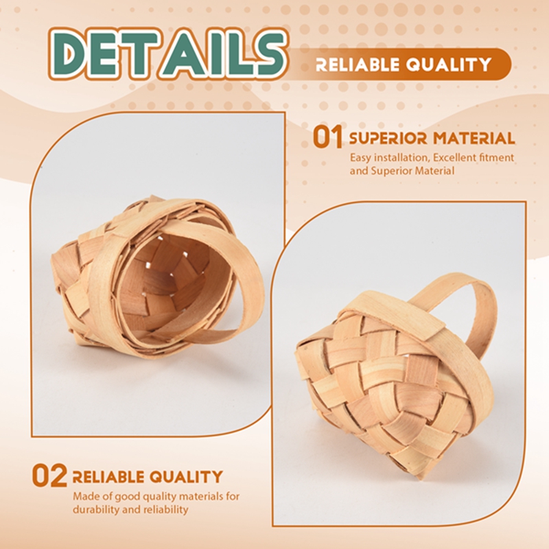 2025 New 8PCS Mini Woven Baske - Woven Basket Set 评论和价格