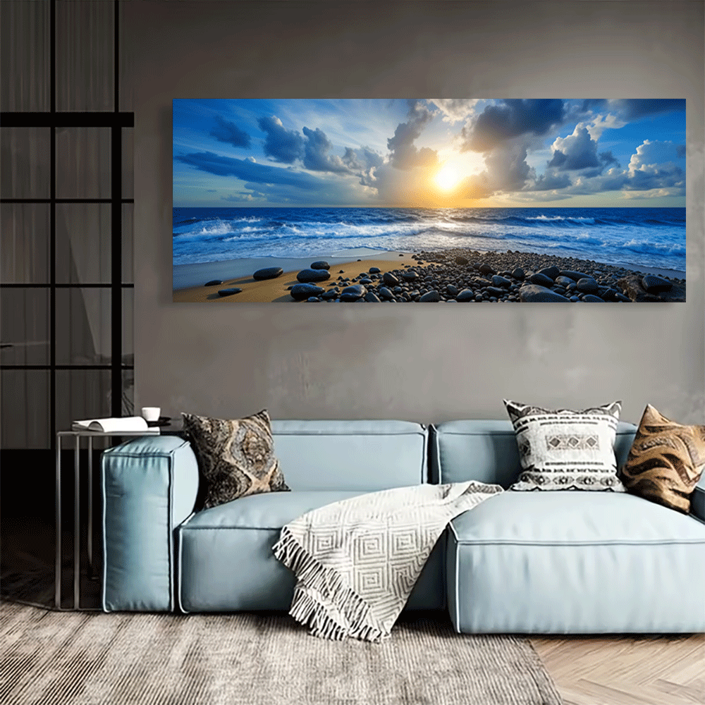 1PC-Canvas poster Unframed Oce - Interior Design Style 评论和价格