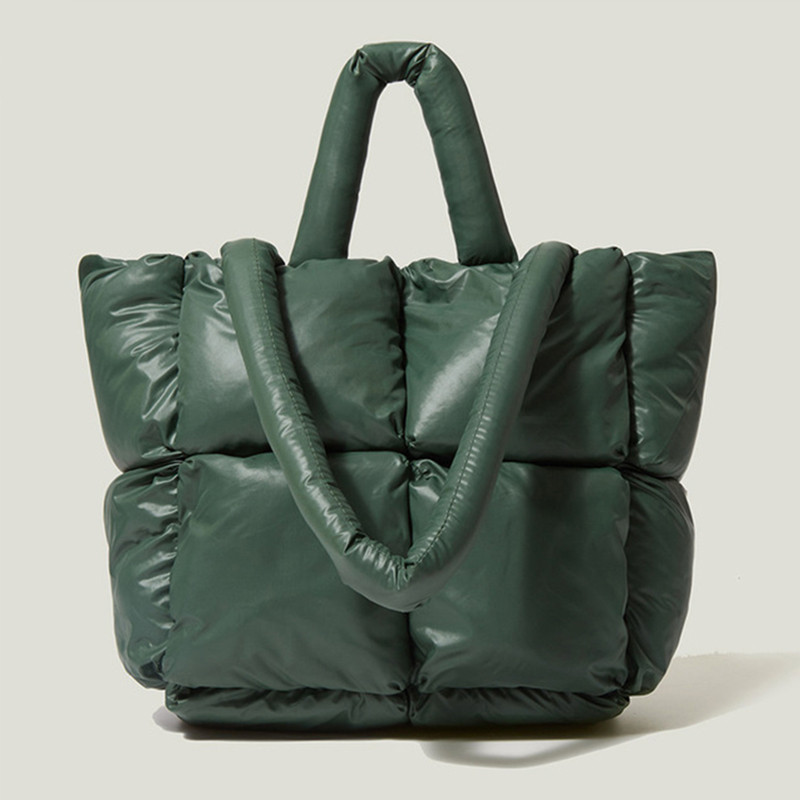 Designer Puffy Shoulder Bag Wo - Interior Design Warm 评论和价格