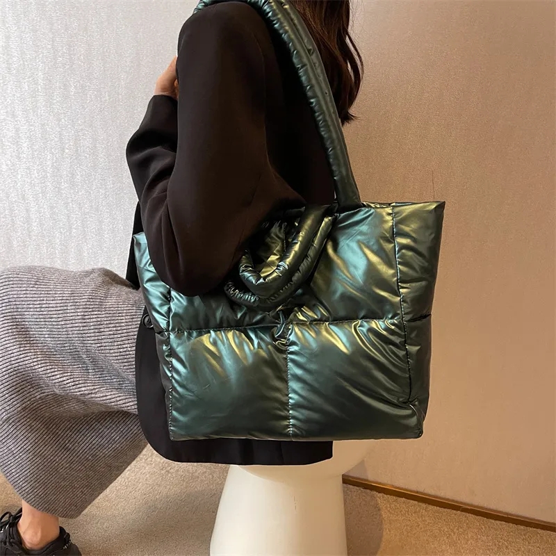 Designer Puffy Shoulder Bag Wo - Interior Design Warm 评论和价格