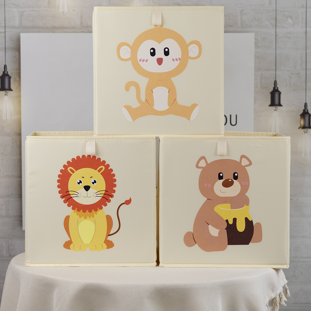 Cute Cartoon Kids Storage Bask - Woven Basket Set 评论和价格
